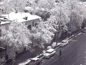 زمستان در تهران قدیم-کرسی