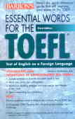 Essential words for the TOEFL: test of English as a foreign language