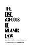 The five schools of Islamic law