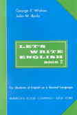 Let's write english book: for students of english as a second language