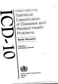 ICD-10: international statistical classification of diseases and related health problems