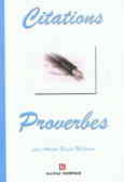 Citations proverbes