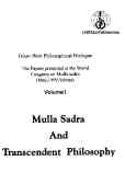 Mulla sadra and transcendent philosophy