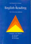 An Integrative Course In English Reading For University Students