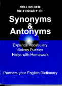 Collins Gem Dictionary Of Synonyms And Antonyms