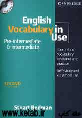 English vocabulary in use: pre-intermediate &amp; intermediate: 100 units of vocabulary reference and practice: self-study and classroom use