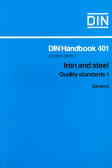 Din handbook 401 iron and steel quality standards 1 general
