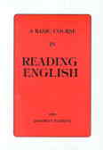 A basic course in reading english: for university students