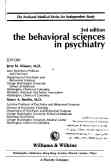 The behavioral sciences in psychiatry