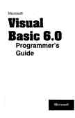 Microsoft visual basic 6.0 programmer's guide