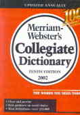 Merriam - webster's collegiate dictionary
