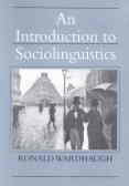 An introduction to sociolinguistics