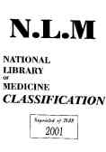 N.L.M: national library of medicine classification