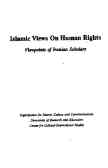 Islamic views on human rights: viewpoints of Iranian scholars