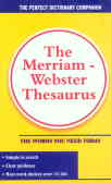 The merriam - webster thesaurus