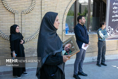 مراسم تشییع پیکر زنده یاد مسعود اسکویی