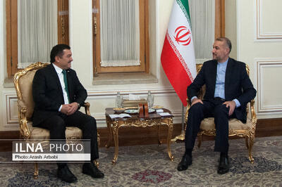 دیدار وزیر امور خارجه تاجیکستان با دکتر امیرعبداللهیان، وزیر محترم امور خارجه