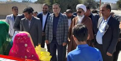 خبرگزاری فارس - مدرسه 6 کلاسه دهنگ در بستک به بهره برداری رسید