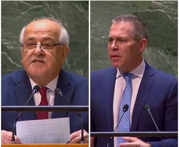 جدال لفظی شدید نمایندگان فلسطین و اسرائیل در سازمان ملل