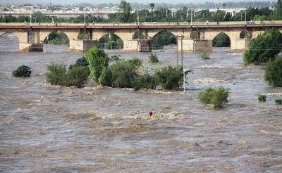 (ویدئو) رودخانه دز طغیان کرد