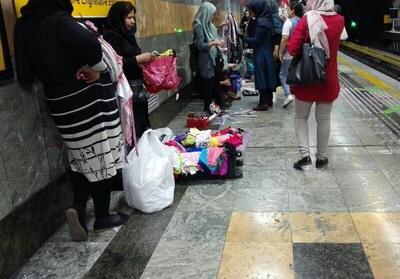 دستگیری دست‌فروش کلاهبردار در مترو تهران
