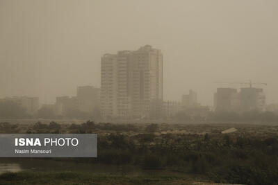 ماندگاری توده گرد و خاک در خوزستان