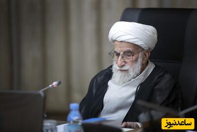 سلام و احوال پرسی محمود احمدی نژاد و آیت الله جنتی در یک مراسم+ عکس