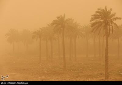 تداوم ورود گرد و خاک عراقی تا اواخر وقت امروز در خوزستان - تسنیم