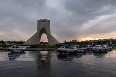 تهران از امروز بارانی می‌شود