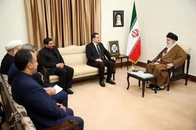 دیدار نخست وزیر عراق با رهبر انقلاب+ فیلم