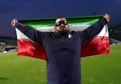 علیپور اولین مدال طلای ایران در بازی‌های جهانی پرتاب وزنه را کسب کرد
