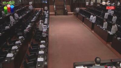 پارلمان سریلانکا، به احترام آیت‌الله رئیسی، یک دقیقه سکوت کرد