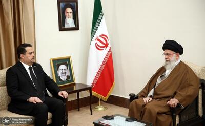دیدار شیاع السودانی با حضرت آیت‌الله خامنه‌ای/ پیام تسلیت دولت و ملت عراق به رهبر انقلاب و ملت ایران