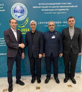 ورود کیومرث هاشمی به آلماتی با استقبال معاون وزیر ورزش قزاقستان