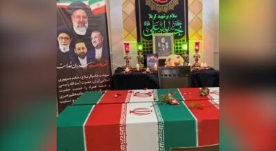 پیکر رئیس‌جمهور وارد بیرجند شد | خیل مردم عزادار در مراسم تشییع شهید رئیسی