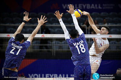 والیبال ایران با شکست مقابل صربستان چند امتیاز از دست داد؟