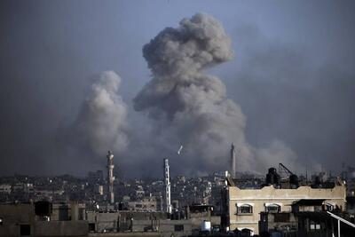 شهادت 10 فلسطینی در بمباران مناطق مسکونی غزه