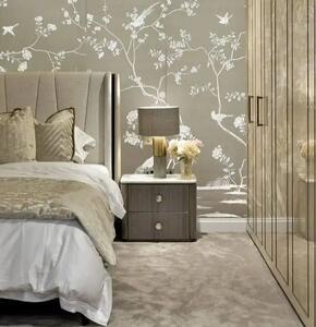 چه نوع کاغذ دیواری برای اتاق خواب مناسب است؟
