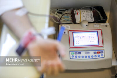 افزایش ۱۵ درصدی اهدای خون در کشور/ پوشش ۱٠ روزه ذخیره سازی