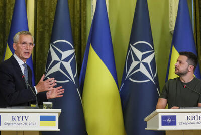 دبیرکل ناتو: اوکراین می‌تواند از سلاح‌های غربی برای حمله به روسیه استفاده کند