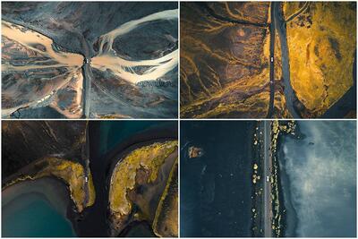 عکس‌های هوایی خاص از جاده‌های دورافتاده در دل طبیعت - زومیت