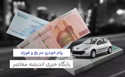 وام خرید خودرو | شرایط و مبلغ وام خودرو بانک ها ۱۰ خرداد ۱۴۰۳/ مهلت ثبت‌نام خودرو های وارداتی یک روز تمدید شد - اندیشه معاصر