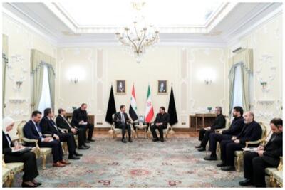 بشار اسد با مخبر دیدار کرد/روابط ایران و سوریه راهبردی و متکی بر اصول تغییرناپذیر است