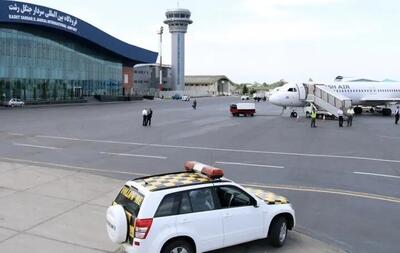 برقراری مسیر جدید پروازی بغداد - رشت در فرودگاه گیلان