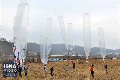 ویدیو/ کره‌شمالی انتقام گرفت؛ بالن‌های پر از زباله در کره‌جنوبی