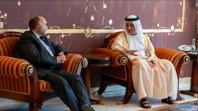 حاکم رأس الخیمة در دیدار با سفیر ایران: امارات در توسعه روابط با تهران جدی است