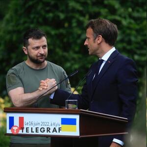 فرانسه به دنبال تشکیل ائتلاف اروپایی از مربیان نظامی در اوکراین است