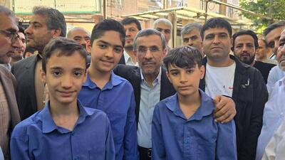 عکس/ احمدی‌نژاد رسما با این حرکت وارد رقابت انتخابات شد | اقتصاد24