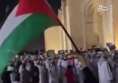 فیلم/ تظاهرات گسترده عمانی‌ها در حمایت از غزه