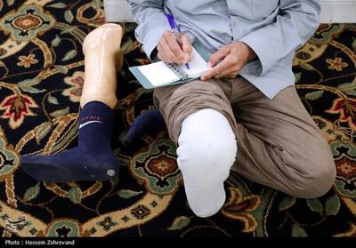 دیدارسرپرست حجاج ایرانی با اعضای کاروان جانبازان درمدینه- عکس خبری تسنیم | Tasnim